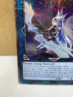 Apollousa, Bow of the Goddess RA02-EN040 Quarter Century Secret Rare NM Yu-Gi-Oh - Image 5