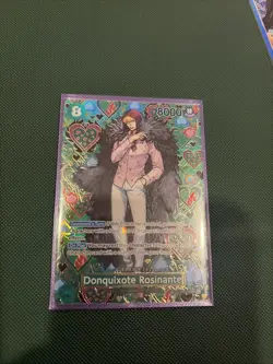 One Piece Donquixote Rosinante OP04-119 SP Full Art Emperors in the New World - Image 1