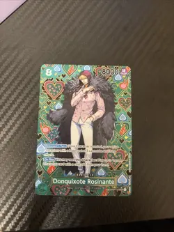 One Piece Donquixote Rosinante OP04-119 SP Full Art Emperors in the New World - Image 2