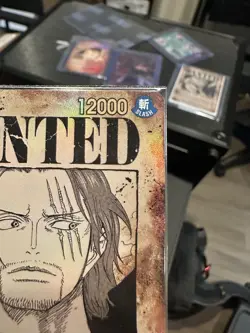 Shanks OP09-004 Parallel Wanted SP One Piece CCG Emperors in the New World Foil - Image 5