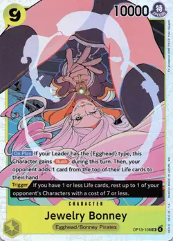 Jewelry Bonney OP13-108 - One Piece TCG English - SR Near-Mint Foil English - Image 1