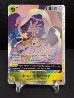 Jewelry Bonney OP13-108 SR Carrying on His Will - ONE PIECE FOIL NM ENGLISH - Image 1