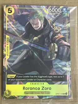 RORONOA ZORO - One Piece TCG OP07-113 - SEALED PROMO - Illustration Box Vol. 3 - Image 2
