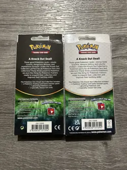 Pokemon TCG: Knock Out Collection Booster Packs Trading Card Tyranitar Lucario 820650131394 - Image 2