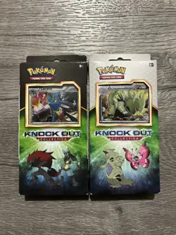 Pokemon TCG: Knock Out Collection Booster Packs Trading Card Tyranitar Lucario 820650131394 - Image 5