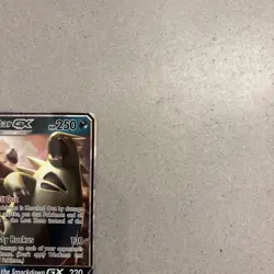 Pokemon TCG Tyranitar GX Lost Thunder Holo Ultra Rare Card 121/214 - Image 3