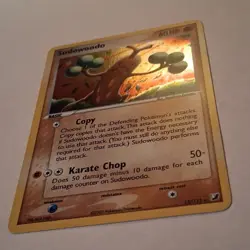 Pokemon Sudowoodo 15/115 EX Unseen Forces Holo Rare 60HP English 2005 TCG Card - Image 3