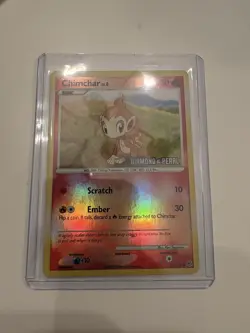 Pokemon Chimchar Diamond & Pearl Reverse Holo Basic 50 HP 76/130 TCG Card 2007 - Image 3