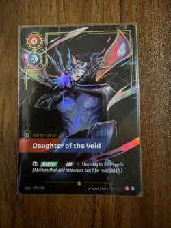 Riftbound Kai'Sa Daughter of the Void (Overnumbered) NM Foil Origins Alt Art - Image 1