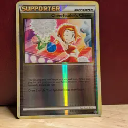 Cheerleader's Cheer 71/95 Unleashed REVERSE HOLO - Uncommon Supporter Card MP - Image 1