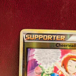 Cheerleader's Cheer 71/95 Unleashed REVERSE HOLO - Uncommon Supporter Card MP - Image 4