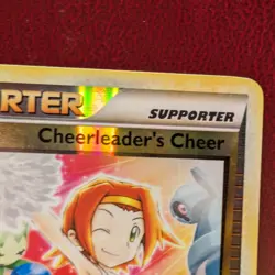 Cheerleader's Cheer 71/95 Unleashed REVERSE HOLO - Uncommon Supporter Card MP - Image 5