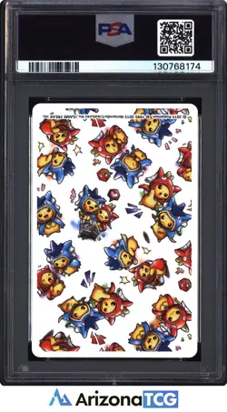 Pokemon 2015 King Of Spades Poncho Pikachu Pokemon Playing Cards GEM MINT PSA 10 - Image 2