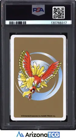 Pokemon 2000 Sunkern #191A 9 Of Hearts Pokemon Gold Playing Card Japanese PSA 10 - Image 2