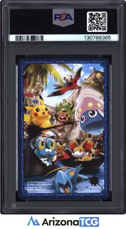 Pokemon 2013 Froakie King Of Hearts Pokemon Center Tokyo Bay Playing Card PSA 9 - Image 2