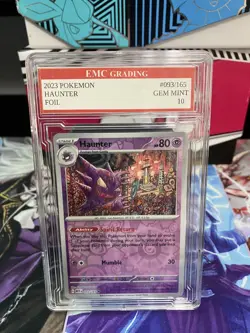 HAUNTER 2023 FOIL #93/165 Pokemon Card GRADED 10 TCG CCG - Image 1