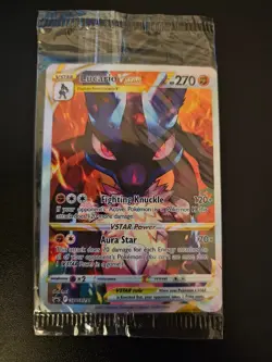 Pokemon: Lucario VSTAR SWSH291 Crown Zenith ETB Promo Card SEALED - Image 1