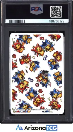 Pokemon 2015 King Of Hearts Poncho Pikachu Playing Cards GEM MINT PSA 10 - Image 2