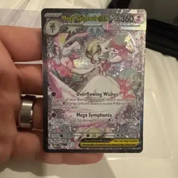 Pokemon Mega Gardevoir EX Holo TCG Card 178/132 Me01: Mega Evolution - Image 2