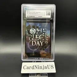 CGC GEM MINT 10 ONE PIECE DAY'25 DON!! 2025 ONE PIECE CARD JAPANESE 73 - Image 1