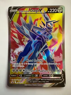 Origin Forme Dialga V SWSH255 SWSH: Sword & Shield Promo Cards Holo - Image 1