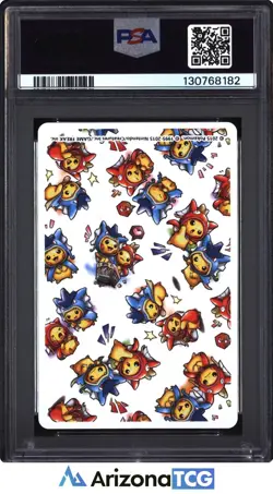 Pokemon 2015 Jack Of Diamonds Poncho Pikachu Pokemon Playing Cards PSA 10 - Image 2