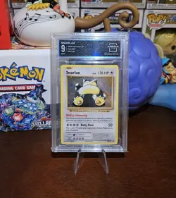 2016 Pokemon Snorlax Holo GX Box XY179 Black Star Promo Card Mint 9 - Image 1