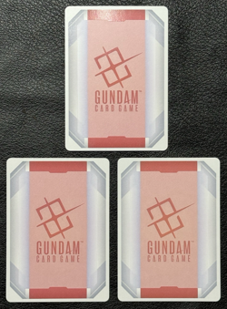 Gundam TCG - Lot of 3 Etched Foil Resource Cards (C+) - 005, 008, 013 - NM - Image 5