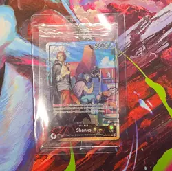 2025 One Piece OP09-001 Shanks Leader Promo Card PSA Magazine Exclusive Sealed - Image 1