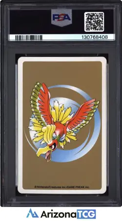 Pokemon 2000 Wooper 194 Queen Of Clubs Pokemon Gold Playing Card Japanese PSA 9 - Image 2