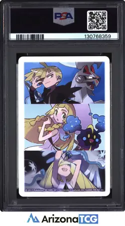 Pokemon 2017 Lillie & Solgaleo King Of Spades Pokemon Playing Cards PSA 10 - Image 2