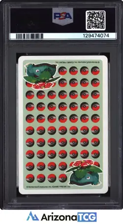 Pokemon 1998 Kangaskhan Pokemon Stadium Green Playing Card Japanese PSA 10 - Image 2