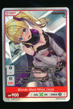 SR HOLO Spicy Maid DIVINE CROSS Maid of the Dead Spicy Waifu Card Hard to Find - Image 1