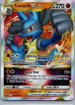 Lucario VSTAR - Promo SWSH: Sword & Shield Promo Cards SWSH214 NM - Image 1