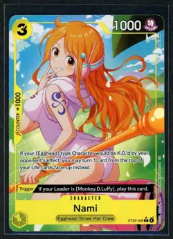 One Piece Starter Deck 29 Egghead Bonus Pack Complete Full Art Set (15 Cards) - Image 4