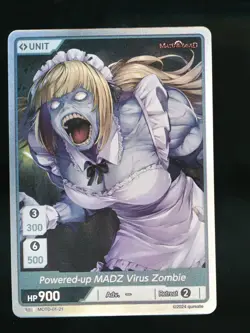 SR HOLO Spicy Maid DIVINE CROSS Maid of the Dead Spicy Waifu Card Hard to Find - Image 1
