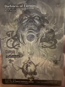 Magic: The Gathering Final Fantasy Darkness of Eternity Borderless Card Regular - Image 1