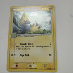 Manectric Emerald Pokemon Card 16/106 Reverse Holo Stamped MP - Image 1