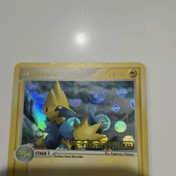 Manectric Emerald Pokemon Card 16/106 Reverse Holo Stamped MP - Image 2