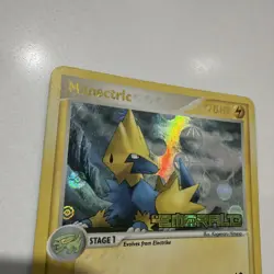 Manectric Emerald Pokemon Card 16/106 Reverse Holo Stamped MP - Image 5