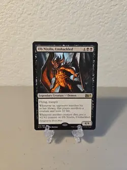 MTG Ob Nixilis Unshackled LP Magic 2015 M15 - Image 1