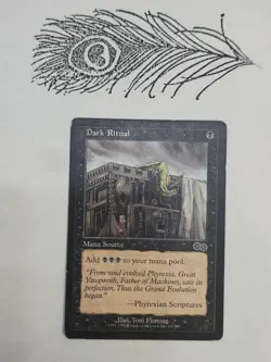 Dark Ritual Urza's Saga Regular Non Foil Mtg Magic The Gathering - Image 1
