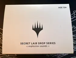Magic the Gathering Secret Lair Drop Series "EXPLOSION SOUNDS" • SEALED 2019 - Image 1