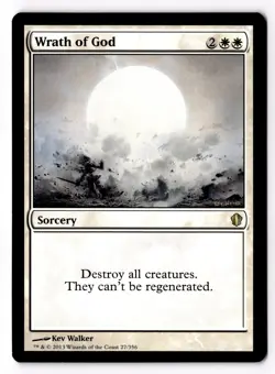 Wrath of God 27 Commander 2013 Normal LP - Image 1