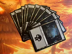 MTG 10 x Swamp (382) Innistrad: Midnight Hunt Near-Mint Basic Land!! - Image 1