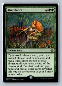 Duel Decks: Nissa vs. Ob Nixilis #2 Abundance - Image 1