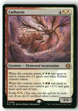 Catharsis Lorwyn Eclipsed Magic The Gathering MTG NM Regular IN HAND - Image 1