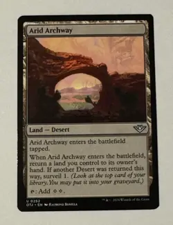 MTG Arid Archway - Outlaws of Thunder Junction LP - Image 1