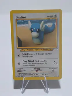 Shadowless Dratini 63/105 Neo Destiny Common Pokemon TCG 1995-2000 - Image 1
