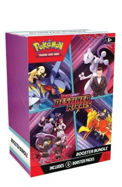 Pokemon TCG: Destined Rivals Booster Bundle 6 Packs Factory Sealed English - Image 1